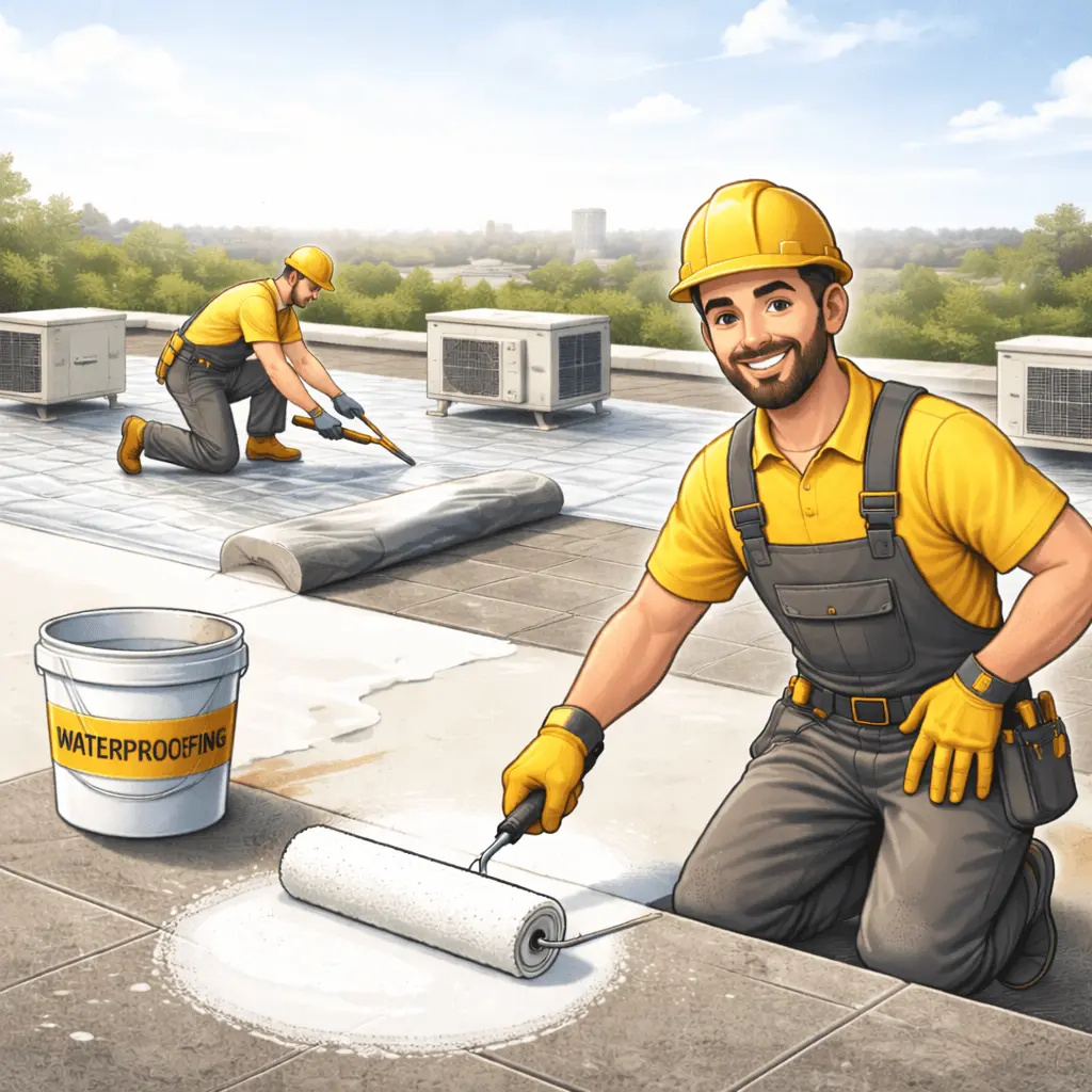 Roof Water Proofing and Heat Proofing Service
